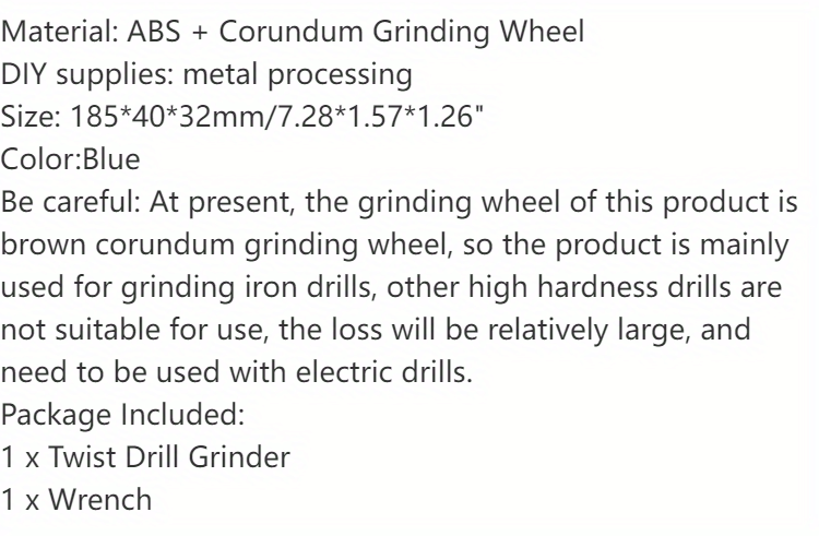 1pc Portable Drill Bit Sharpener With Grinding Wheel For Quick And Easy Sharpening Of Nail Drill Bits, Sharp And Ready - The Superior Findings Depot