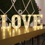 Charming 16cm LED Alphabet & Number Night Lights - Battery-Powered, Warm White Glow for Cozy Home Ambiance, Weddings, Birthdays, Christmas Decor - High-Quality, Easy to Install, Lights for Decoration - The Superior Findings Depot