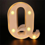 Charming 16cm LED Alphabet & Number Night Lights - Battery-Powered, Warm White Glow for Cozy Home Ambiance, Weddings, Birthdays, Christmas Decor - High-Quality, Easy to Install, Lights for Decoration - The Superior Findings Depot