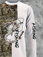 Novel Men'S Stylish Casual Long-Sleeve T-Shirt