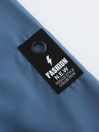 Men's Trendy Sporty Hooded Jacket - Geometric Pattern Bomber