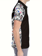 Customizable Golf Polo Shirt - Personalized Name & Team Logo