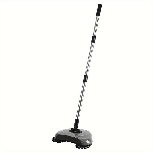 1set, 3-in-1 Multifunctional Hand Push Sweeper, Vacuum Cleaner, Hand Push Sweeping And Moping Machine, To Remove Garbage, Pet Hair And Dust, Dry And Wet Use, Suitable For Hardwood Ceramic Tiles, Cleaning Supplies
