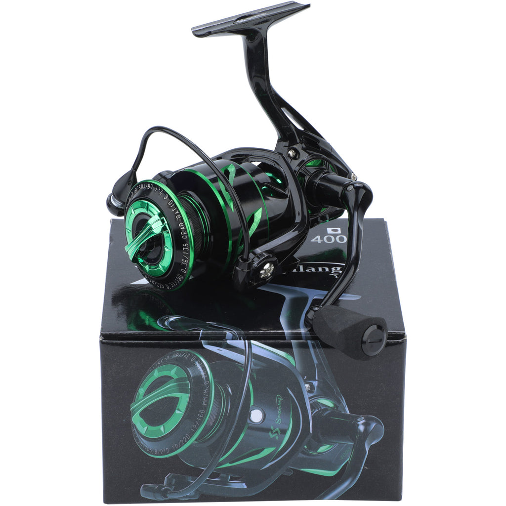 Sougayilang Spinning Fishing Reel - Lightweight 6, 2:1 High-Speed Gear Ratio, Aluminum Alloy Construction, Ergonomic Handle & Adjustable Drag, Mixed Colors for Freshwater & Saltwater Fishing, Ideal Gift for Anglers, Fishing R - The Superior Findings Depot