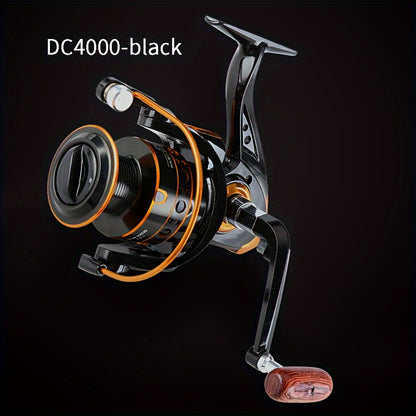 100kg Max Drag Spinning Fishing Reel - 13 Ball Bearings, 5.2:1 Gear Ratio, 130LBS/100kg Capacity