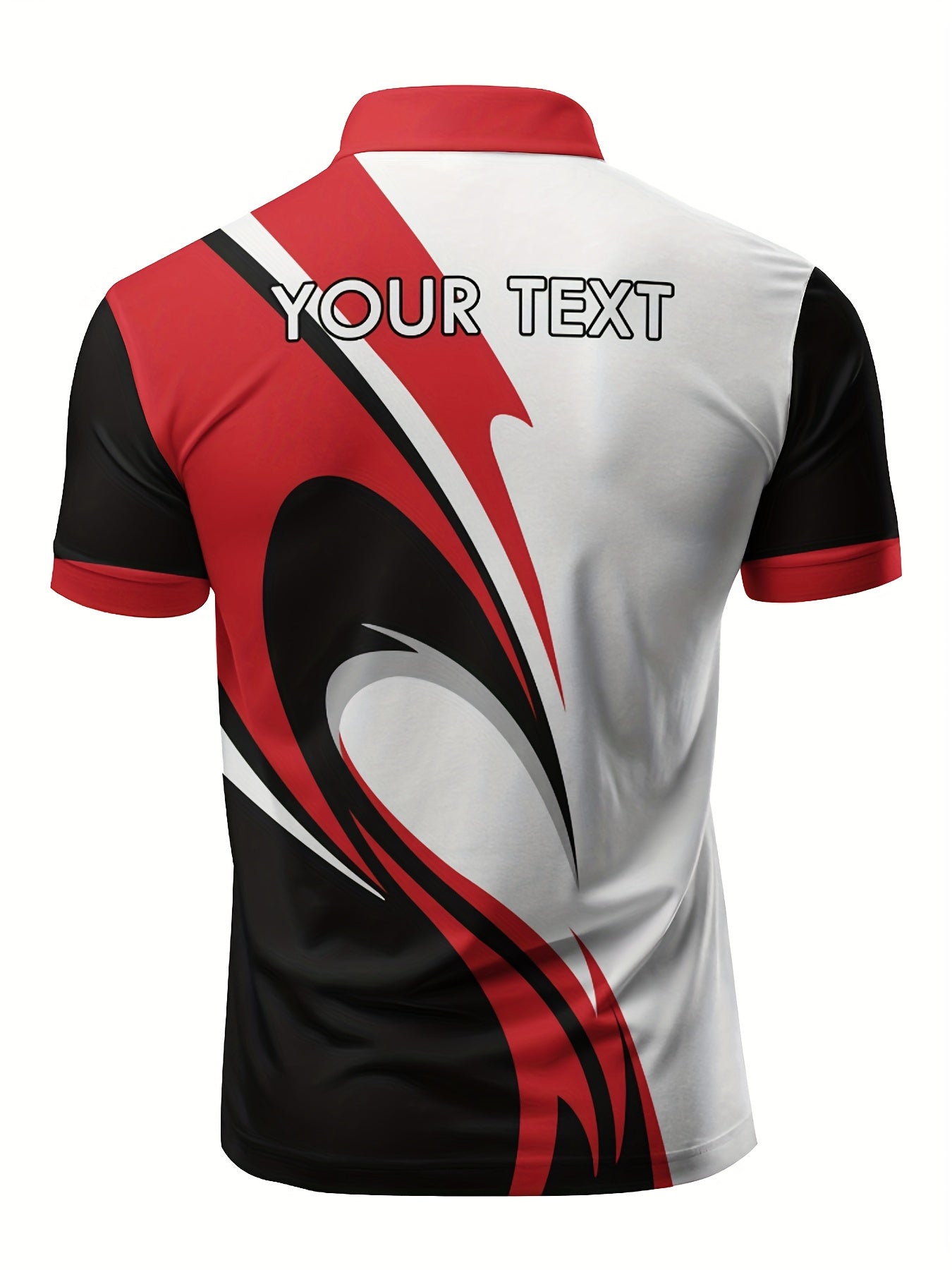 Men's Custom 3D Printed Shirt - Personalized Design & Name