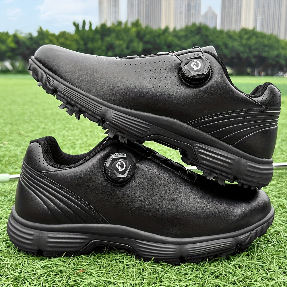THESTRON Men's Lightweight Golf Shoes - Non-Slip TPU Sole