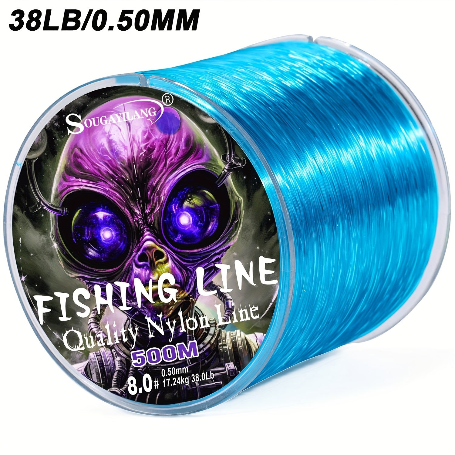 Sougayilang 500m/547yds Fishing Line, Wear-resistant Nylon Line, Fishing Accessories - The Superior Findings Depot