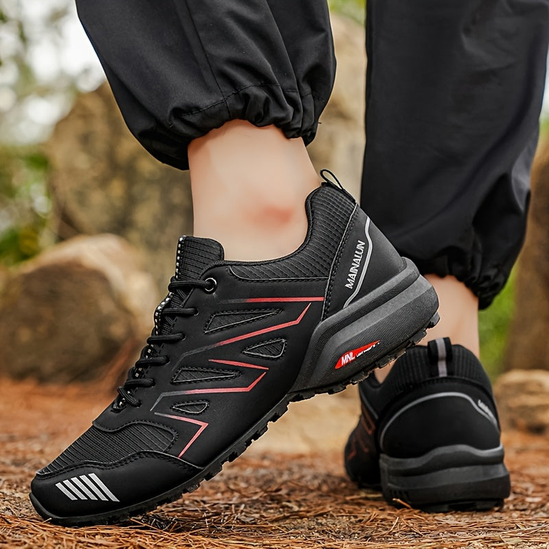 MAINALUN Men's All-Terrain Outdoor Sneakers - Anti-Slip Traction