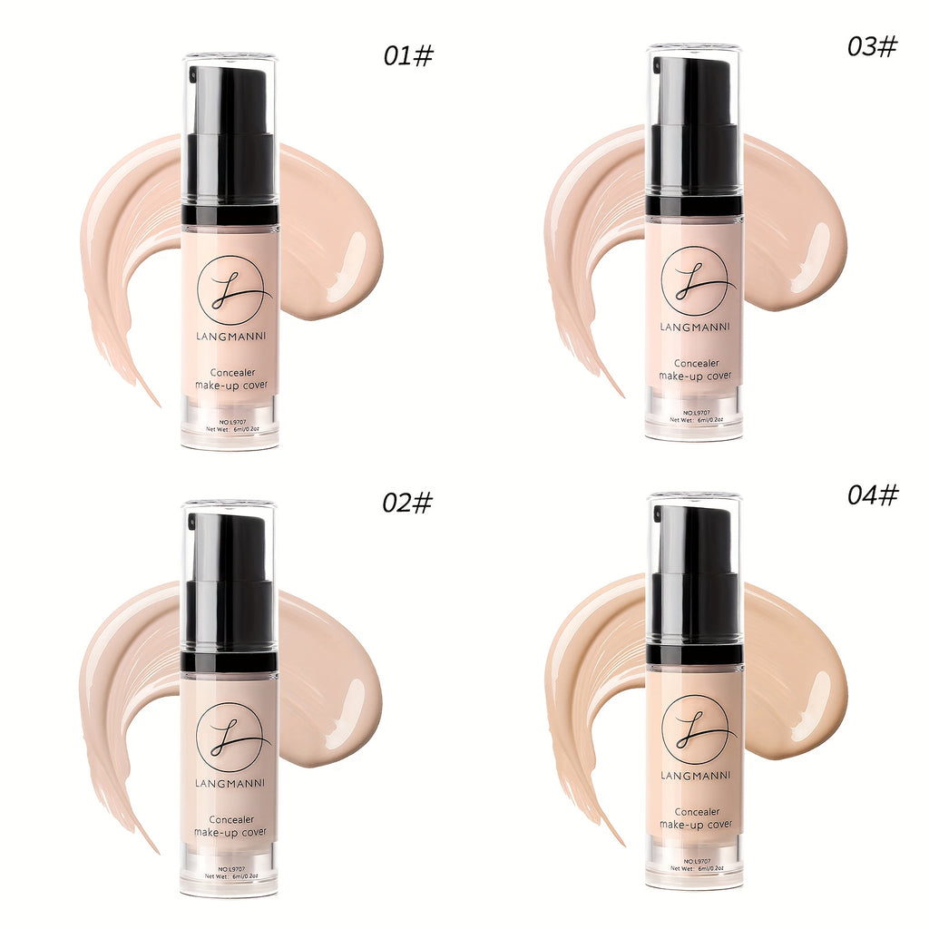 Long-Lasting And Smooth-Finishing Concealer With 4 Color Powder Base - The Superior Findings Depot