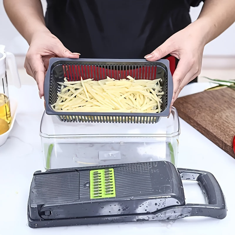 Vegetable Shredder Set - 6/16 Pieces Multifunctional Food Grater