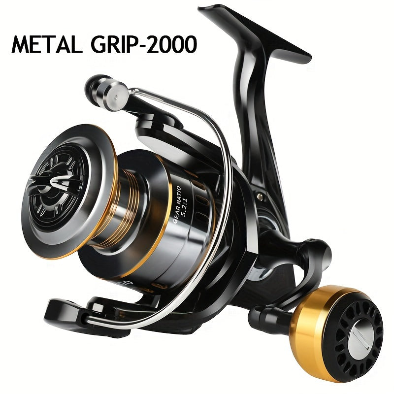 BILLINGS EK 1000~7000 Series, 5.2:1 Gear Ratio, 26LB Max Drag, Aluminum Alloy Metal Spool, Spinning Fishing Reel, For Freshwater Saltwater, Ambidextrous, Rotating, PA (Polyamide, Nylon) Major Material, Mixed Color, 1 Product - The Superior Findings Depot