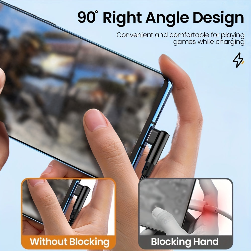 L-Shaped USB Cable for Fast Charging for Iphone Models 14, 13, 12, 11, X, 8, 7, 7 Plus, 6, 6S, And 5, As Well As for Ipad. - The Superior Findings Depot