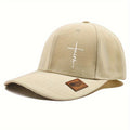 [Stylish Baseball Cap] Lightweight, Stylish Adjustable Faith Cross Baseball Cap - Sun-Protective for Women