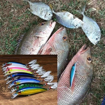 I-1pc Realistic 3D Bionic Minnow Fishing Lure - I-Laser Eyes Efana Nempilo, I-Soft Feather Teaser, ne-Sharp Treble Hook Yeziteleka Eziqinile - 90mm, 7g Artificial Hard Bait for Outdoor Freshwater and Saltwater Fishing Adventures