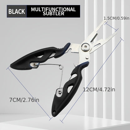 I-1pc I-Premium Multifunctional Multifunctional Fishing Pliers - I-High-Performance Line Cutter &amp; I-Safe Hook Remover - Ihlala isikhathi eside, iyaphatheka, okumele ube nayo yama-Anglers