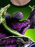 Men's Summer Creative Fashion 3D Digital Print T-Shirt