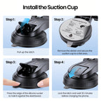 D38-C Car Phone Holder Mount by TOPK, Enhanced Adjustable Cell Phone Holder for Car Dashboard, Works with All Phones in Both Horizontal And Vertical Positions - The Superior Findings Depot