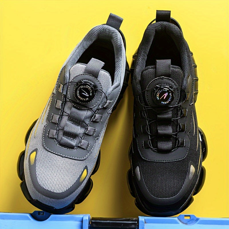 Lightweight Air Cushion Work Boots - Shock Absorption Breathable