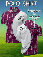 Customizable Men's Golf Shirt - Breathable Quick-Dry Team Logo