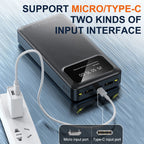 REDISSON Portable Power Bank with LED Display - Fast Charging USB-C Portable Charger, Slim Compact Design, Wireless Charging, Built-in Flashlight, Compatible with Smartphones, Tablets, Laptops - for Travel, Home, Office, Camp - The Superior Findings Depot