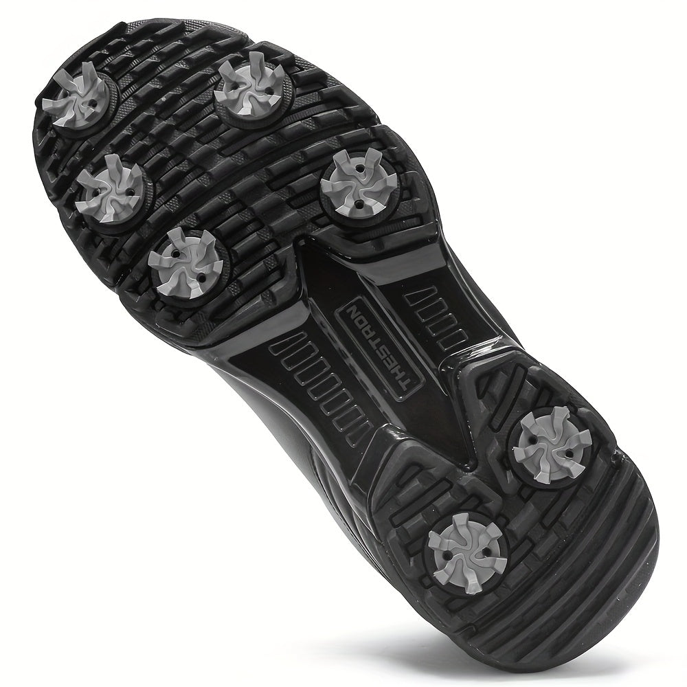 THESTRON Men's Lightweight Golf Shoes - Non-Slip TPU Sole