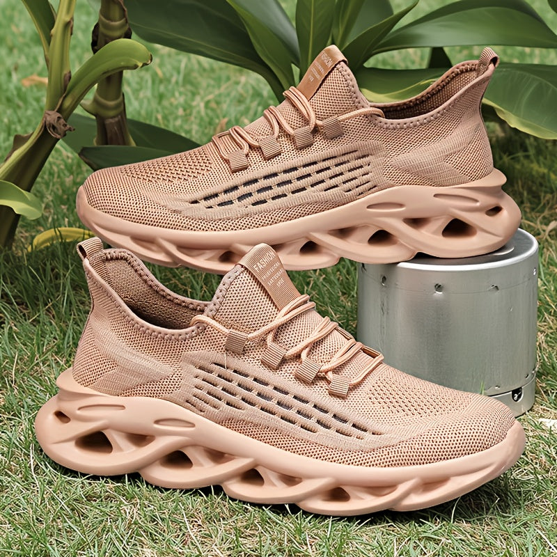 Men's Breathable Mesh Shoes - Soft Sole Shock Absorption Lightweight