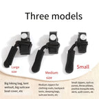 Set of 6 Universal Black Zipper Replacements - Detachable No Sewing