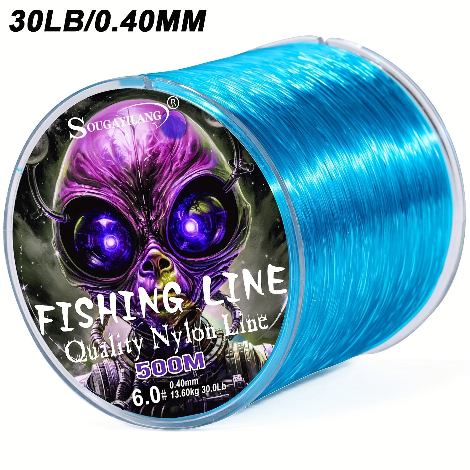 Sougayilang 500m/547yds Fishing Line, Wear-resistant Nylon Line, Fishing Accessories - The Superior Findings Depot