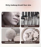 USB-Powered Makeup Brush Cleaner - Battery-Free, Odorless, Essential Beauty Tool Accessory, for Return School - The Superior Findings Depot