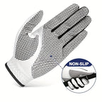 1 Golf Glove | Breathable, Elastic, Non-Slip, Wear-Resistant, Unisex, Single-Handed, Left or Right, Polyester Fiber