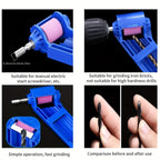 1pc Portable Drill Bit Sharpener With Grinding Wheel For Quick And Easy Sharpening Of Nail Drill Bits, Sharp And Ready - The Superior Findings Depot
