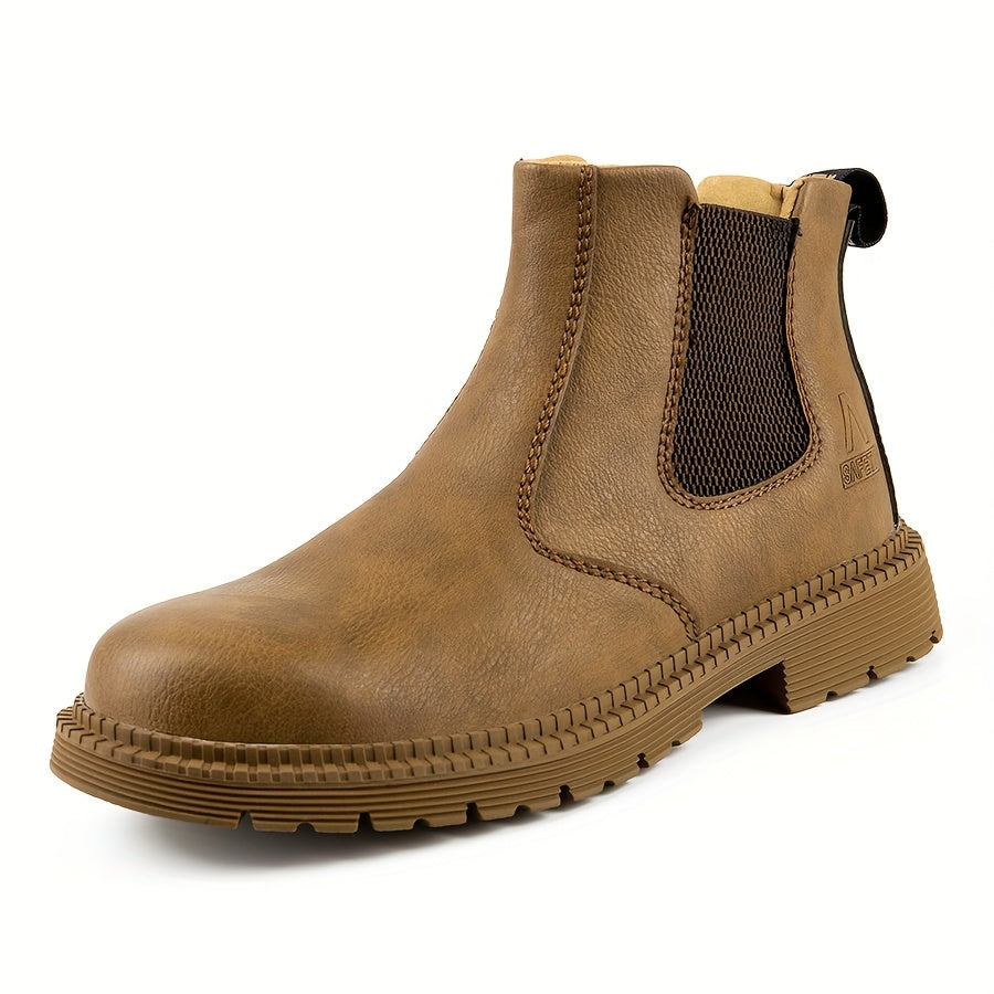 All-Season Steel Toe Work Sneakers - Breathable Safety Shoes