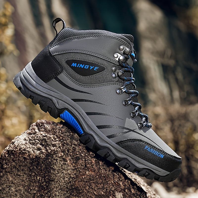 Men's Outdoor Casual Hiking Shoes - High-Top Non-Slip