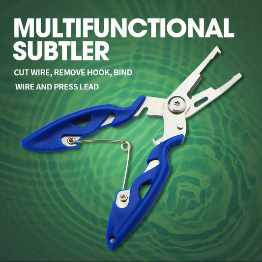 1pc Premium Multifunctional Fishing Pliers - High-Performance Line Cutter & Safe Hook Remover - Durable, Portable, Must-Have for Anglers