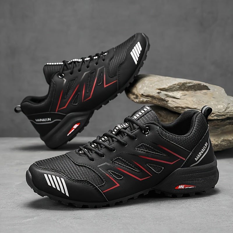 MAINALUN Men's All-Terrain Outdoor Sneakers - Anti-Slip Traction