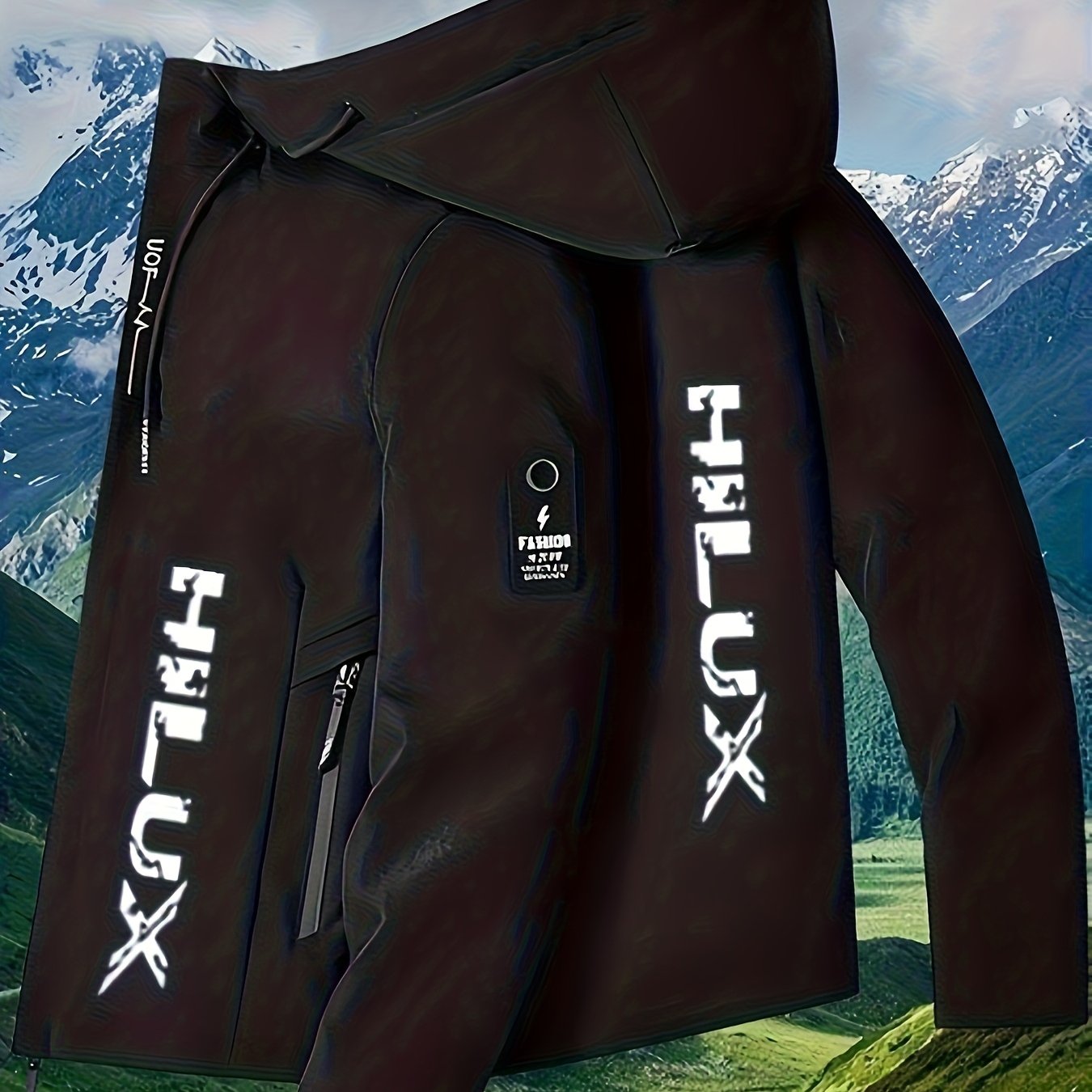 Men's HILUX Windproof Hooded Jacket - All-Season Outdoor Coat