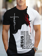 Casual Short-Sleeve Outdoor Men's Crew Neck T-Shirt