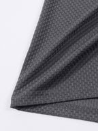 Men's Casual Golf Business Polo Shirt - Large Size Geometric Pattern