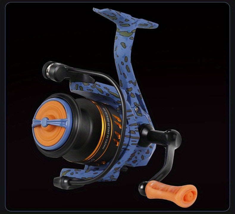 BILLINGS Heavy-Duty Spinning Fishing Reel 2000-5000 Series - 10kg/22LB Max Drag, 5.2:1 & 4.7:1 Gear Ratio, Saltwater/Freshwater, Ambidextrous Left/Right Hand Retrieve, Lightweight Durable Alloy, Large Capacity for Bass, Trout - The Superior Findings Depot