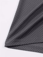 Men's Casual Golf Business Polo Shirt - Large Size Geometric Pattern