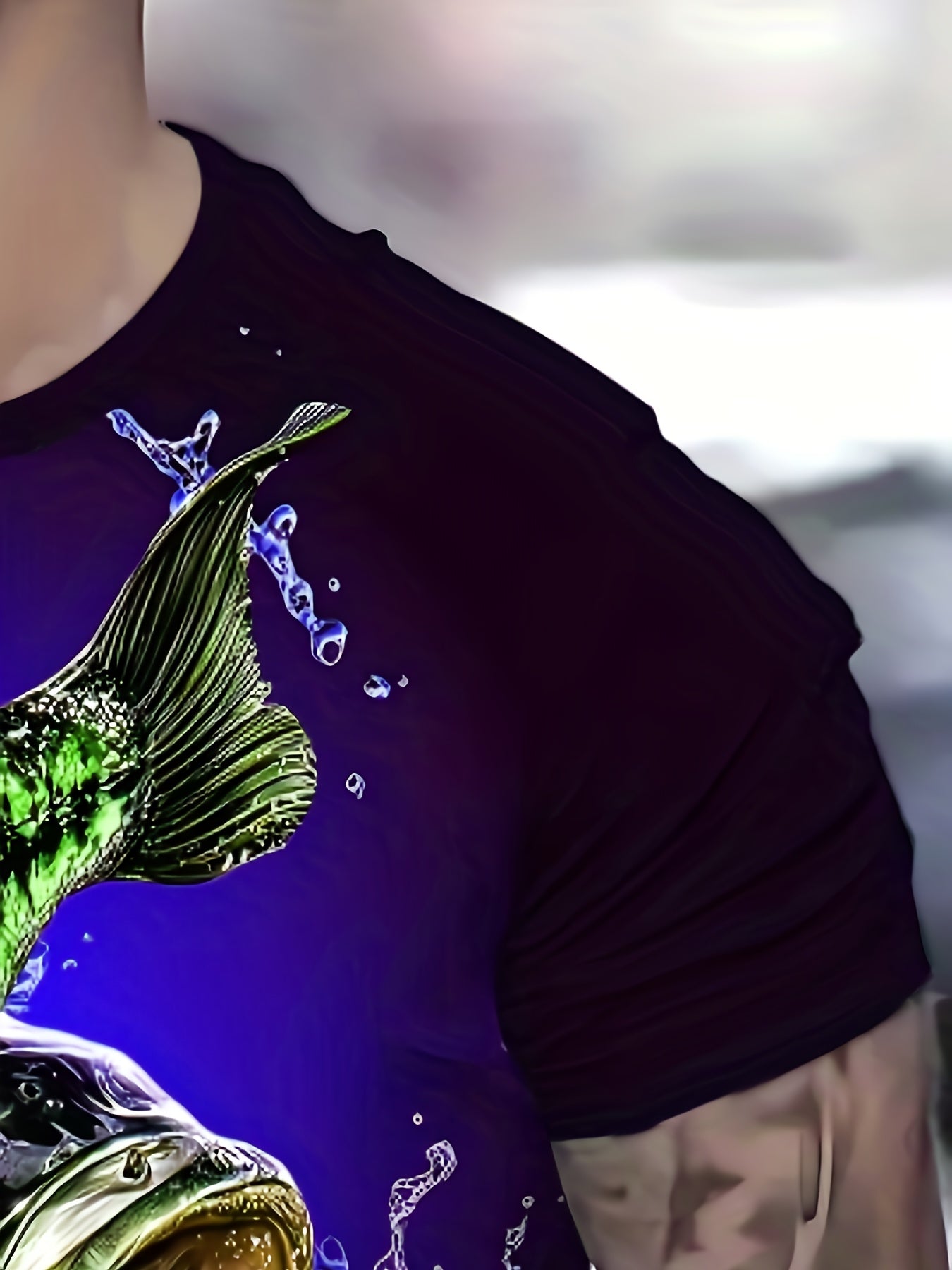 Men's Summer Creative Fashion 3D Digital Print T-Shirt