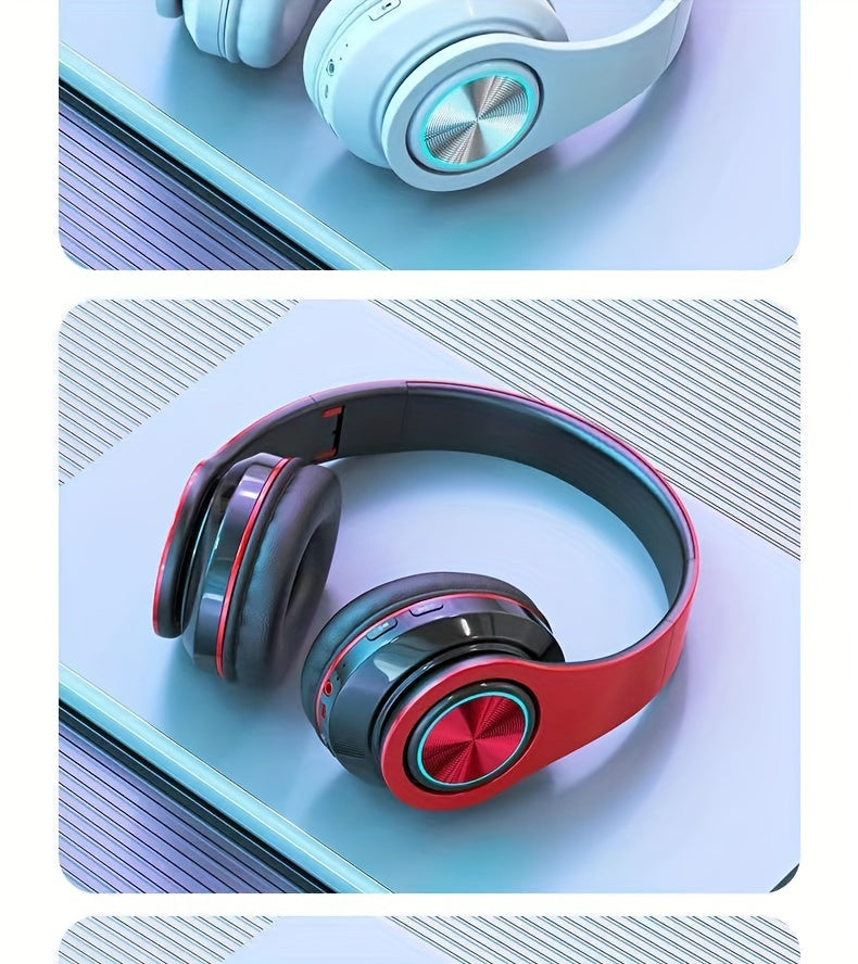 39 Luminous Wireless Headphones with Plug-in, Wired and Wireless Multifunctional Use - The Superior Findings Depot