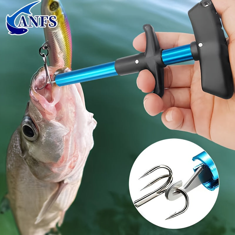 1pc Easy-to-Use T-Shaped Fish Hook Remover Tool - Quick and Painless Hook Removal with Ergonomic Design for Comfortable Grip - Perfect for Freshwater and Saltwater Fishing - The Superior Findings Depot
