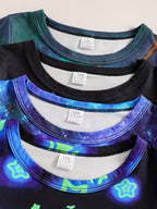 Ama-T-shirts Abafana Abane Anezingqwembe Zezidayinaso Zasehlobo - Intamo Yabasebenzi Abavamile