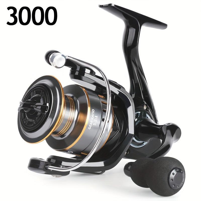 BILLINGS EK 1000~7000 Series, 5.2:1 Gear Ratio, 26LB Max Drag, Aluminum Alloy Metal Spool, Spinning Fishing Reel, For Freshwater Saltwater, Ambidextrous, Rotating, PA (Polyamide, Nylon) Major Material, Mixed Color, 1 Product - The Superior Findings Depot