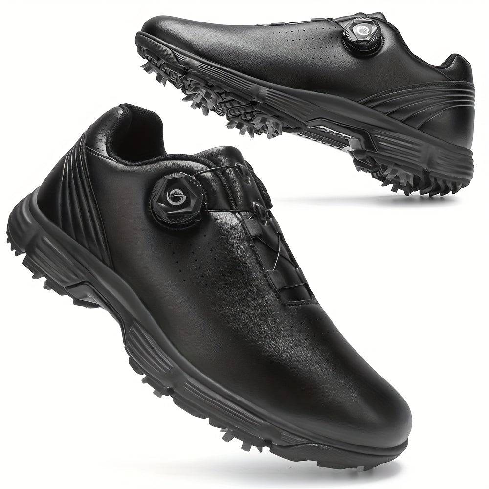 THESTRON Men's Lightweight Golf Shoes - Non-Slip TPU Sole