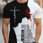 Casual Short-Sleeve Outdoor Men's Crew Neck T-Shirt