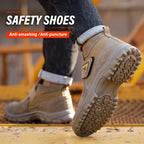 Lei an Dun Men's Safety Footwear - Steel-Toed Work Boots