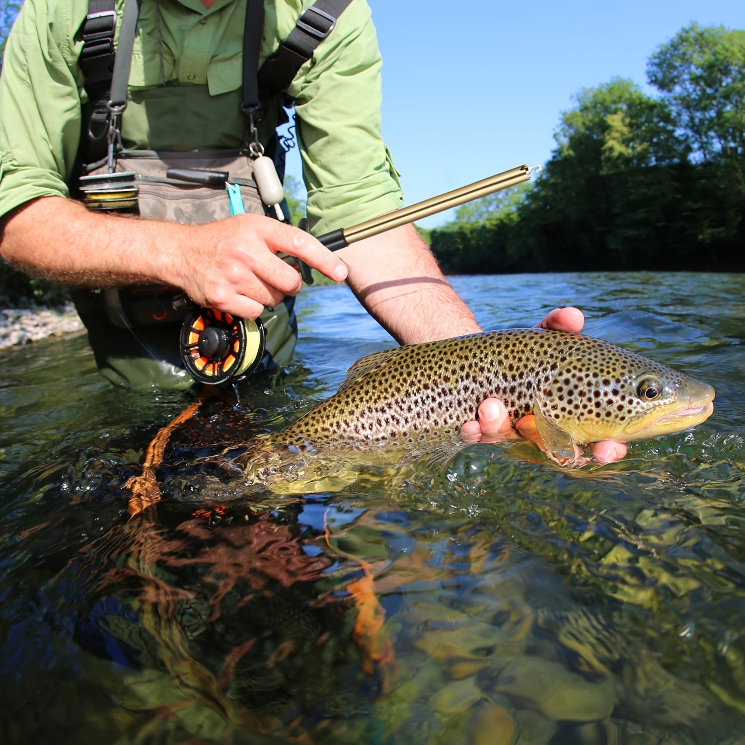 1pc Easy-to-Use T-Shaped Fish Hook Remover Tool - Quick and Painless Hook Removal with Ergonomic Design for Comfortable Grip - Perfect for Freshwater and Saltwater Fishing - The Superior Findings Depot
